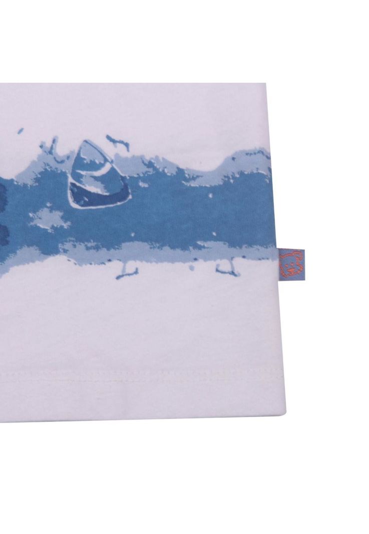 Polera Bebe Niño Blanco Pillin-2