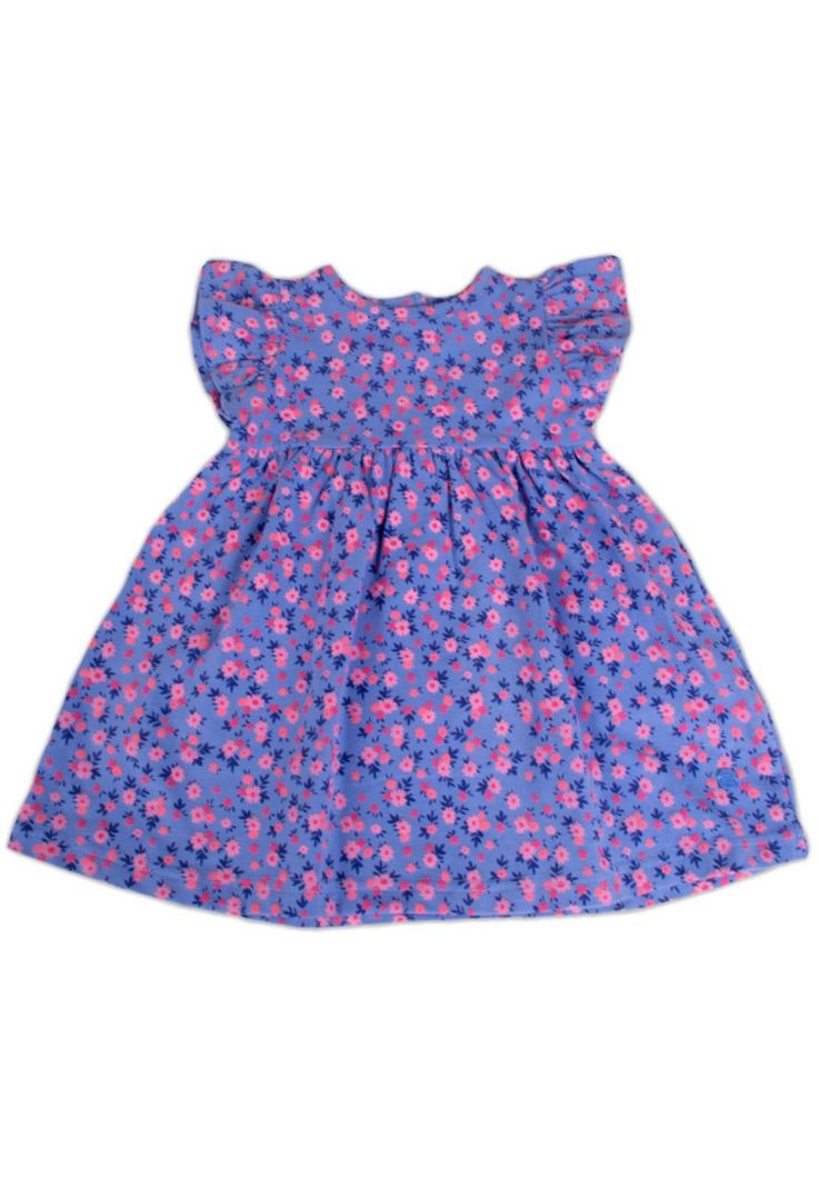 Vestido Bebe Niña Celeste Pillin-0