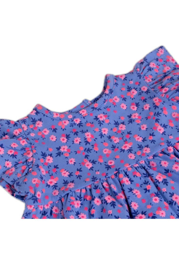 Vestido Bebe Niña Celeste Pillin-1