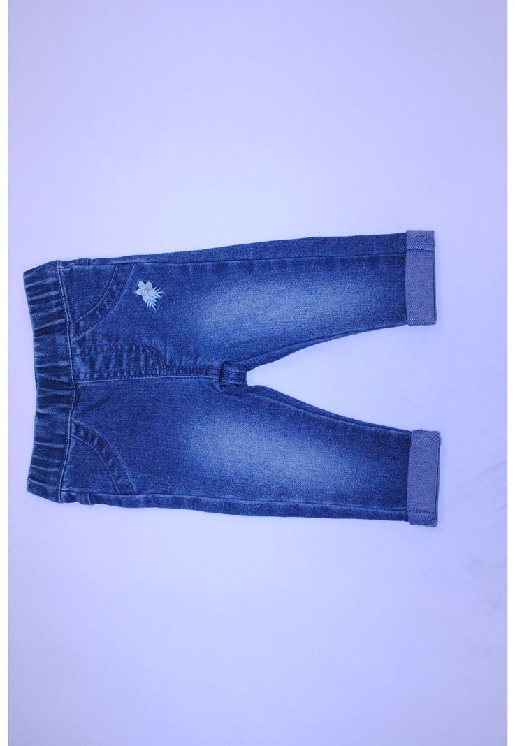 Jeans Bebe Niña Azul Pillin-0