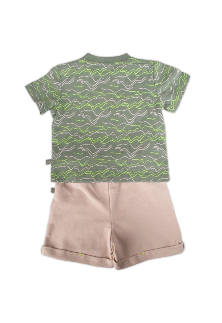 Conjunto Bebe Niño Verde Pillin-2