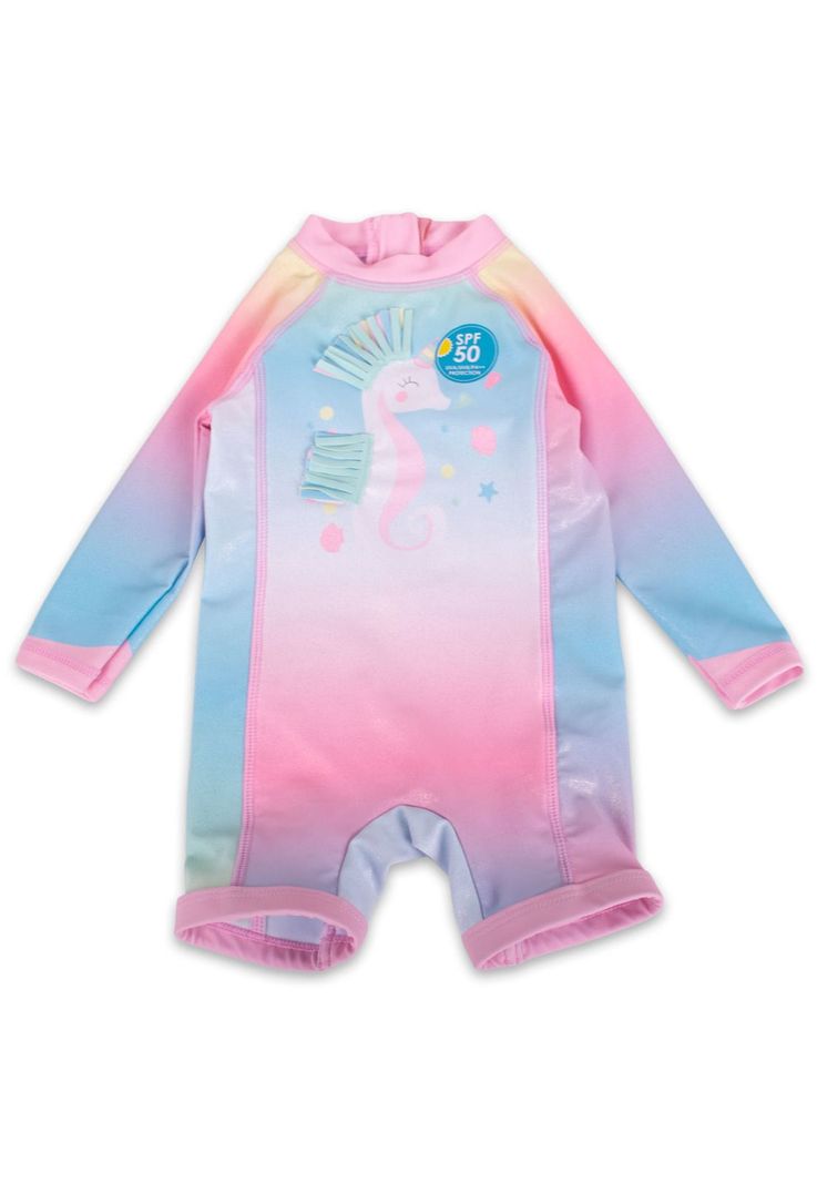 Traje de baño Bebe Niña Rosado Pillin-0
