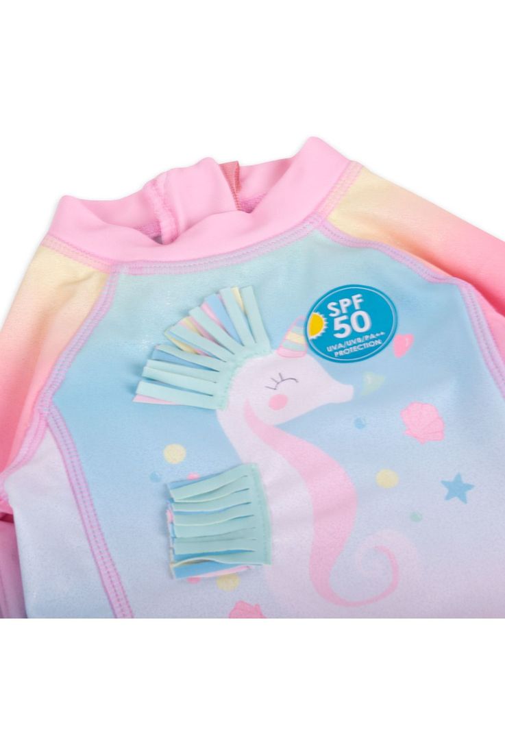 Traje de baño Bebe Niña Rosado Pillin-1
