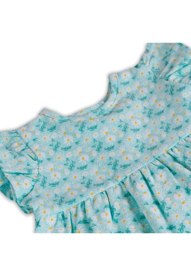 Vestido Bebe Niña Menta Pillin-2