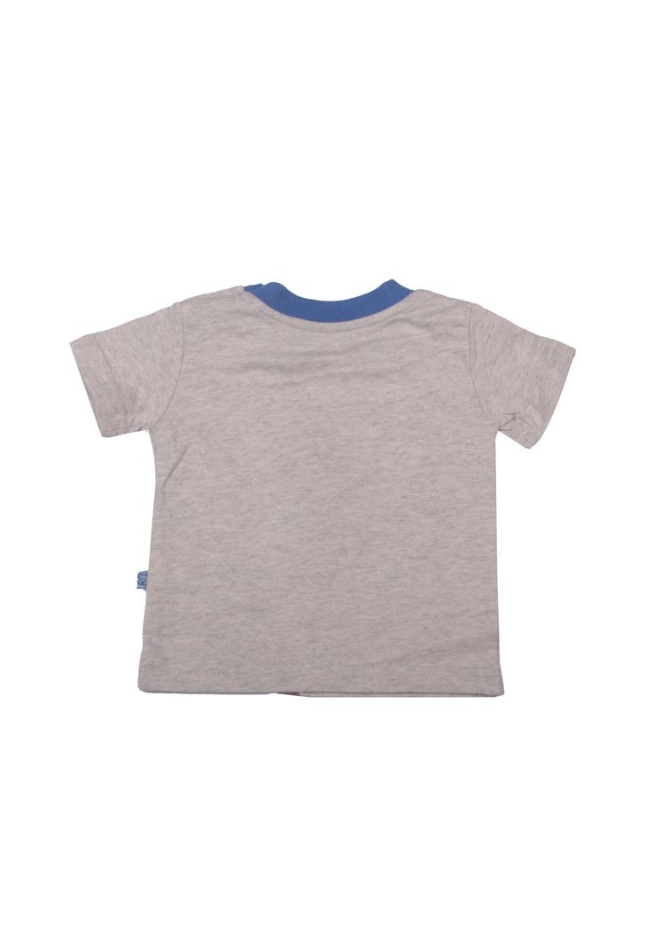 Polera Bebe Niño Gris claro Pillin-1
