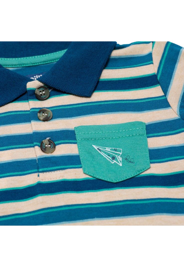 Polera Bebé Niño Azul Pillin-1