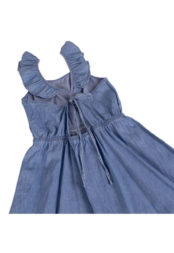 Vestido Niña Celeste Pillin-3
