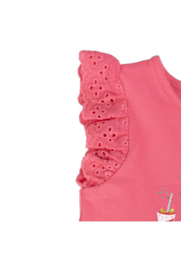 Polera Bebe Niña Fucsia Pillin-1