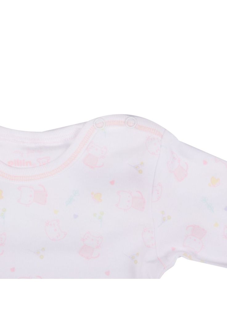 Set 2 Pzas Camiseta Bebe Niña Multicolor Pillin-2