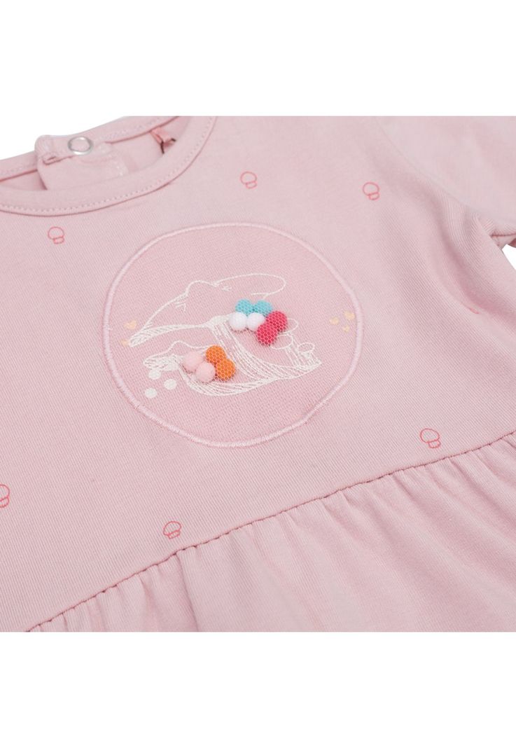 Polera Bebé Niña Rosado Pillin-3