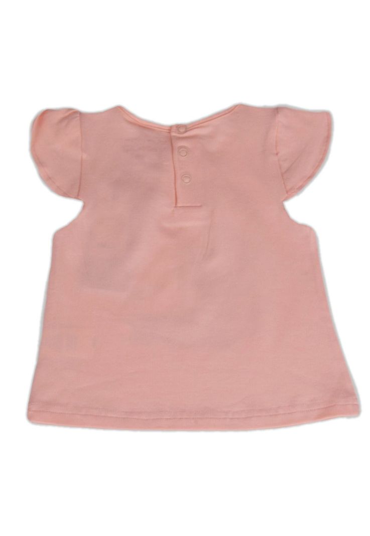 Polera Bebe Niña Naranja Pillin-3