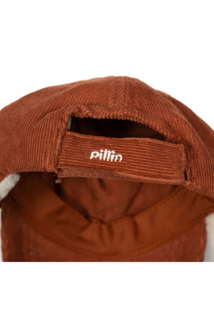 Gorro Bebé Niño Café Pillín-2