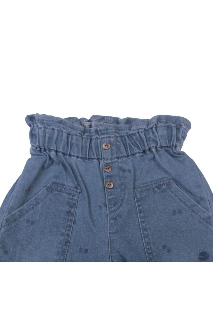 Jeans Bebe Niña Azul Pillin-2