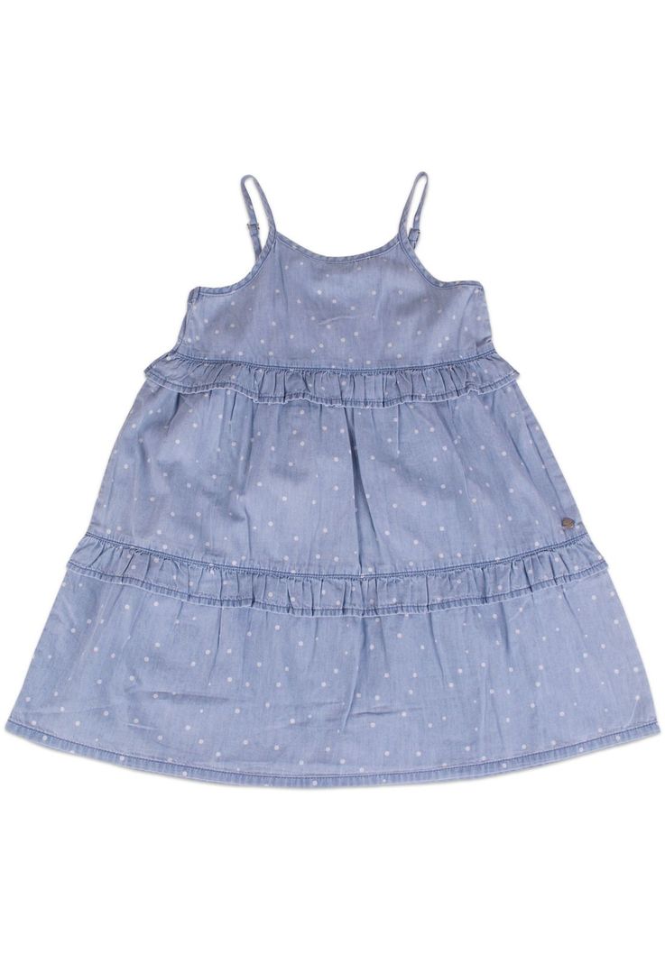 Vestido Niña Celeste Pillin  -0