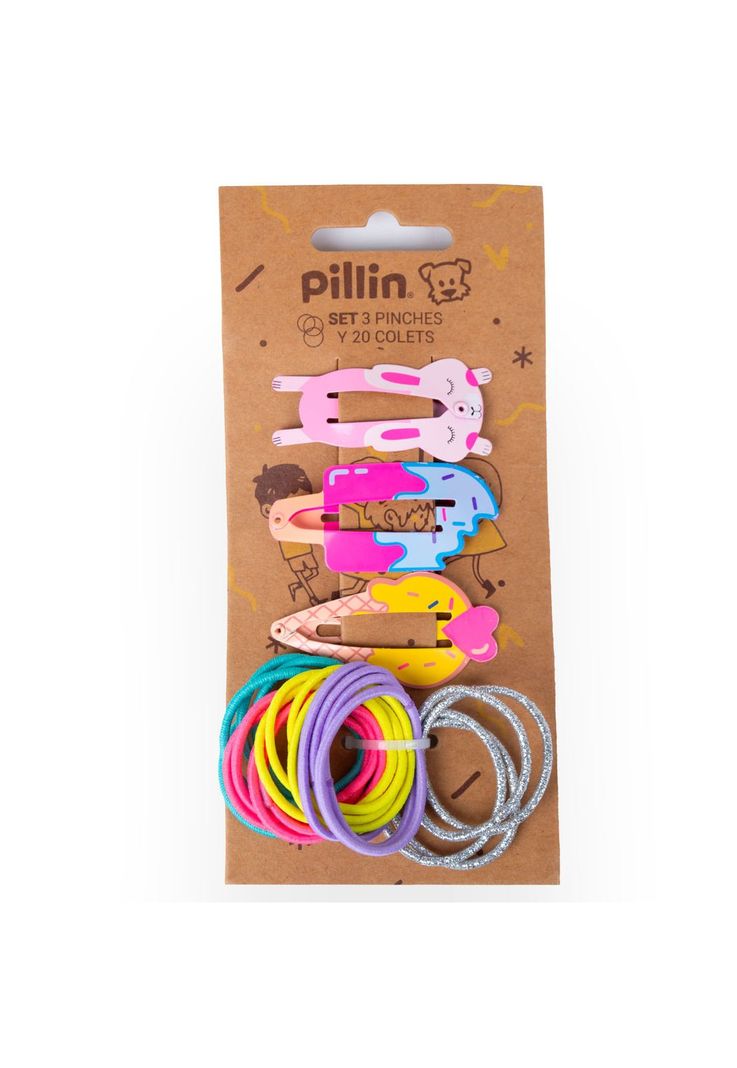 Pinches & Cintillos Bebe Niña Multicolor Pillin-0