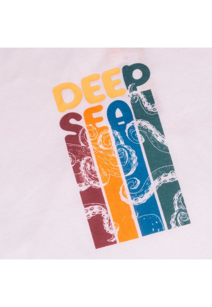 Polera Manga Corta Niño Blanco Pillin-1