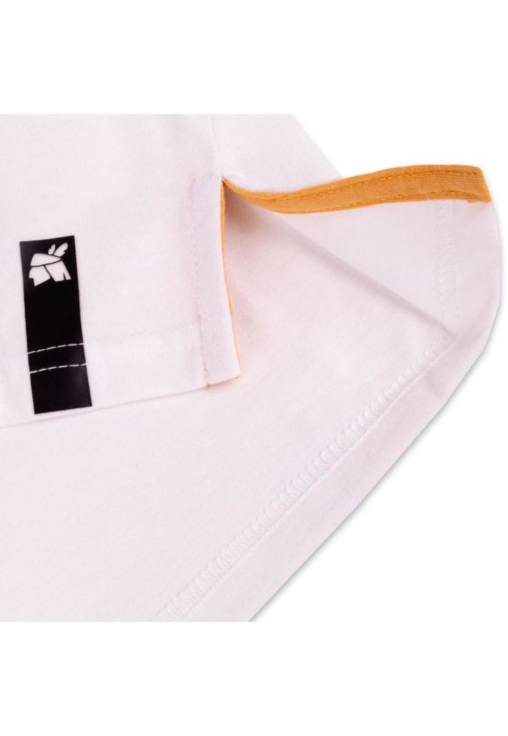 Polera Manga Corta Niño Blanco Pillin-2