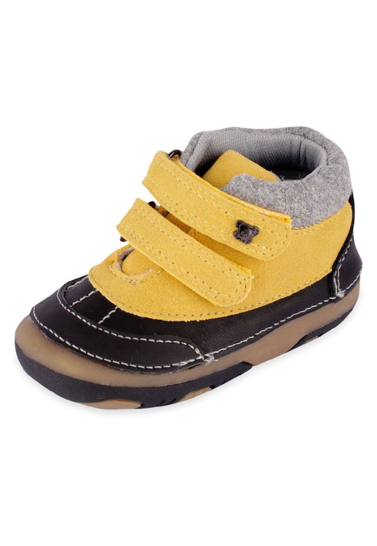 Zapato Bebé Niño Amarillo Pillin-0