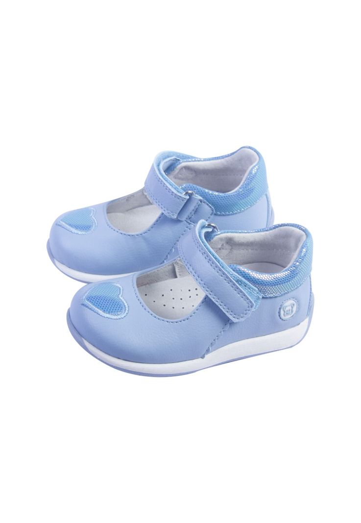 Zapato Clasico Bebe Niña Celeste Pillin-0