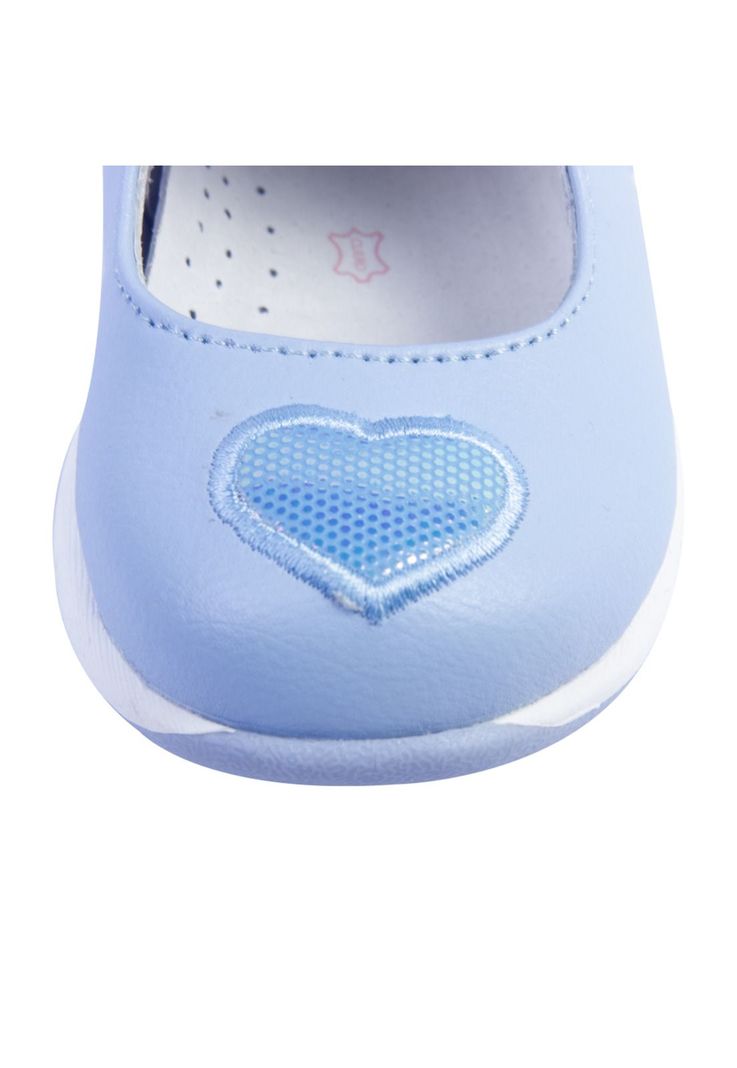 Zapato Clasico Bebe Niña Celeste Pillin-2