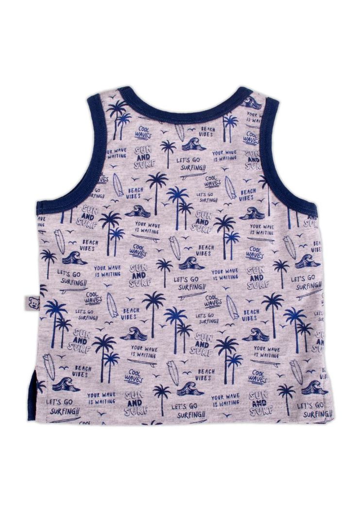 Polera Bebe Niño Gris Pillin-3