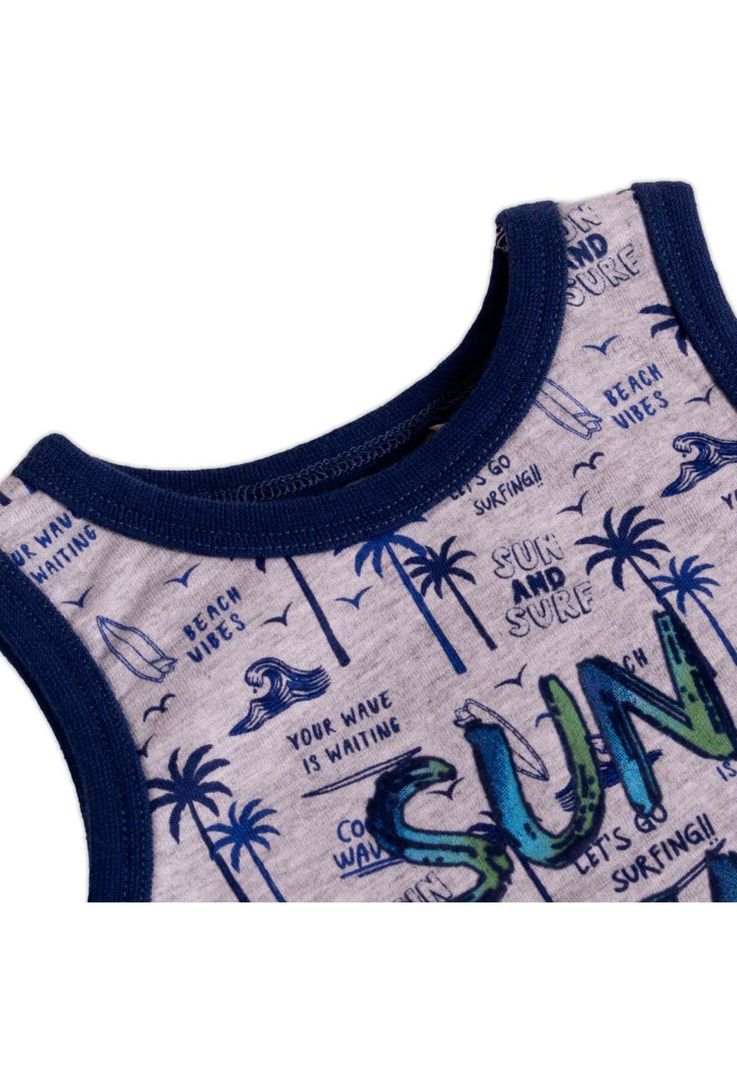 Polera Bebe Niño Gris Pillin-4
