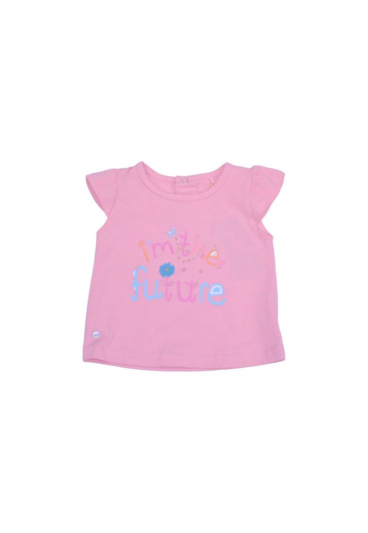 Polera Bebe Niña Rosado Pillin-0