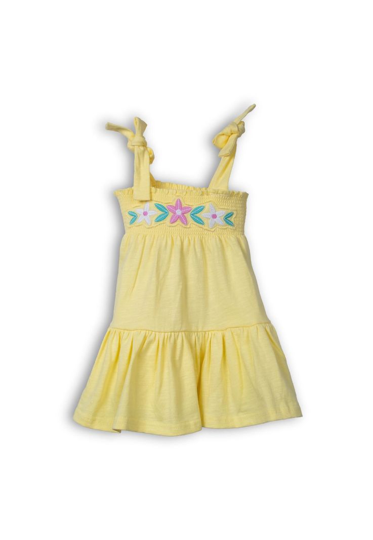 Vestido Nina Amarillo Pillin (PVC670-25AMA) 0 A 3 Meses