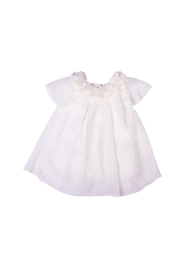 Vestido Bebe Niña Blanco Pillin-1