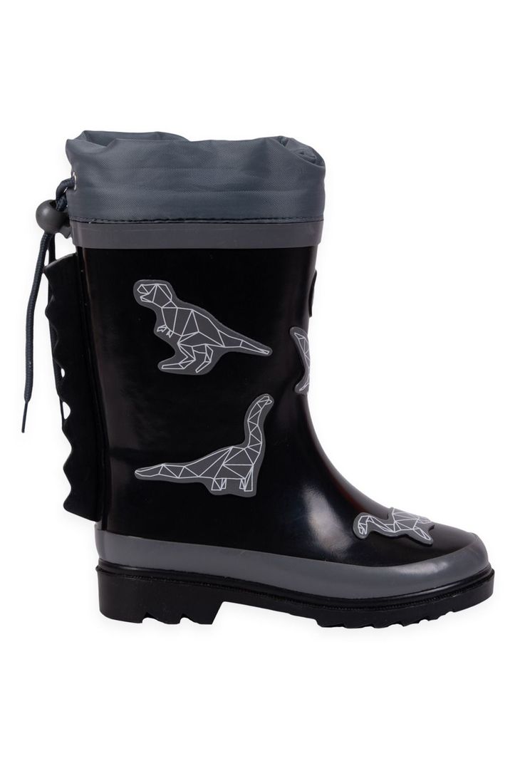 Bota agua Niño Pillin (PZB307-25NEG)-2