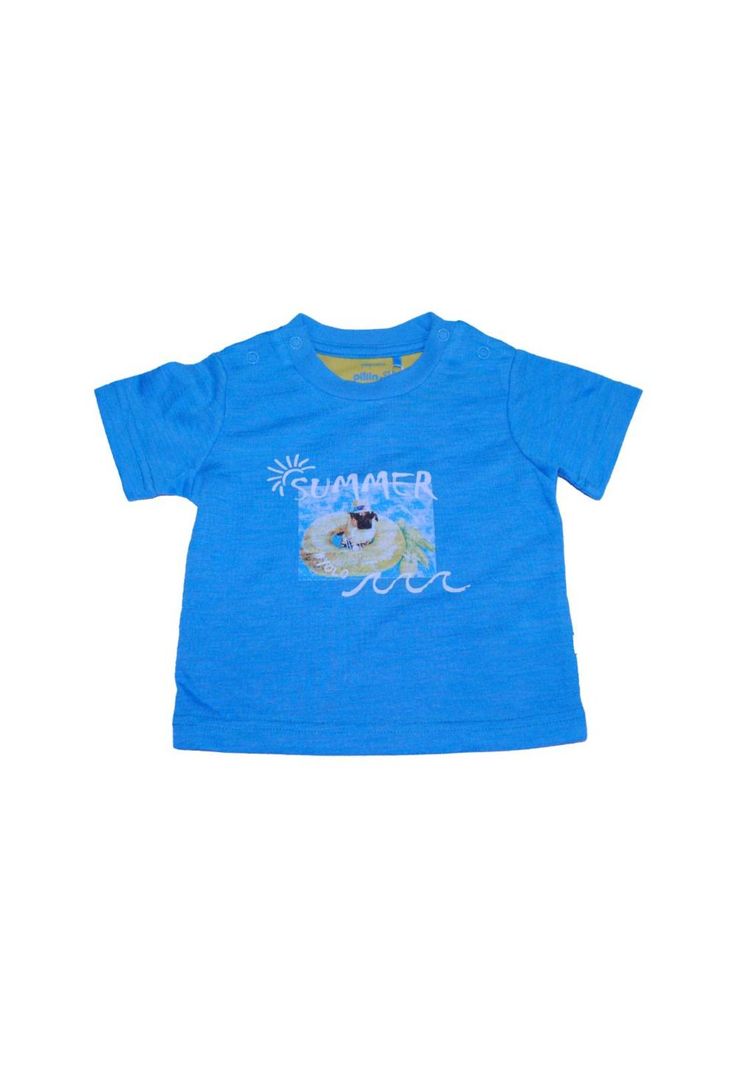 Polera Bebe Nino Celeste Pillin