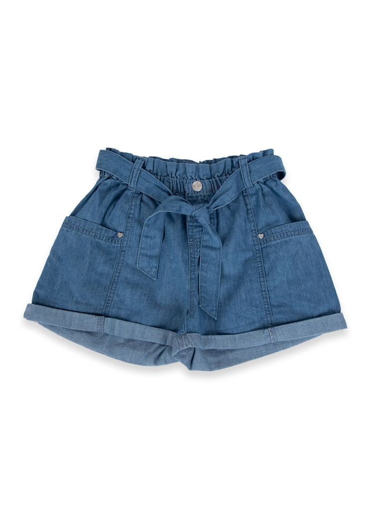 Short Niña Denim Pillin (PVA732-24DEN)-0