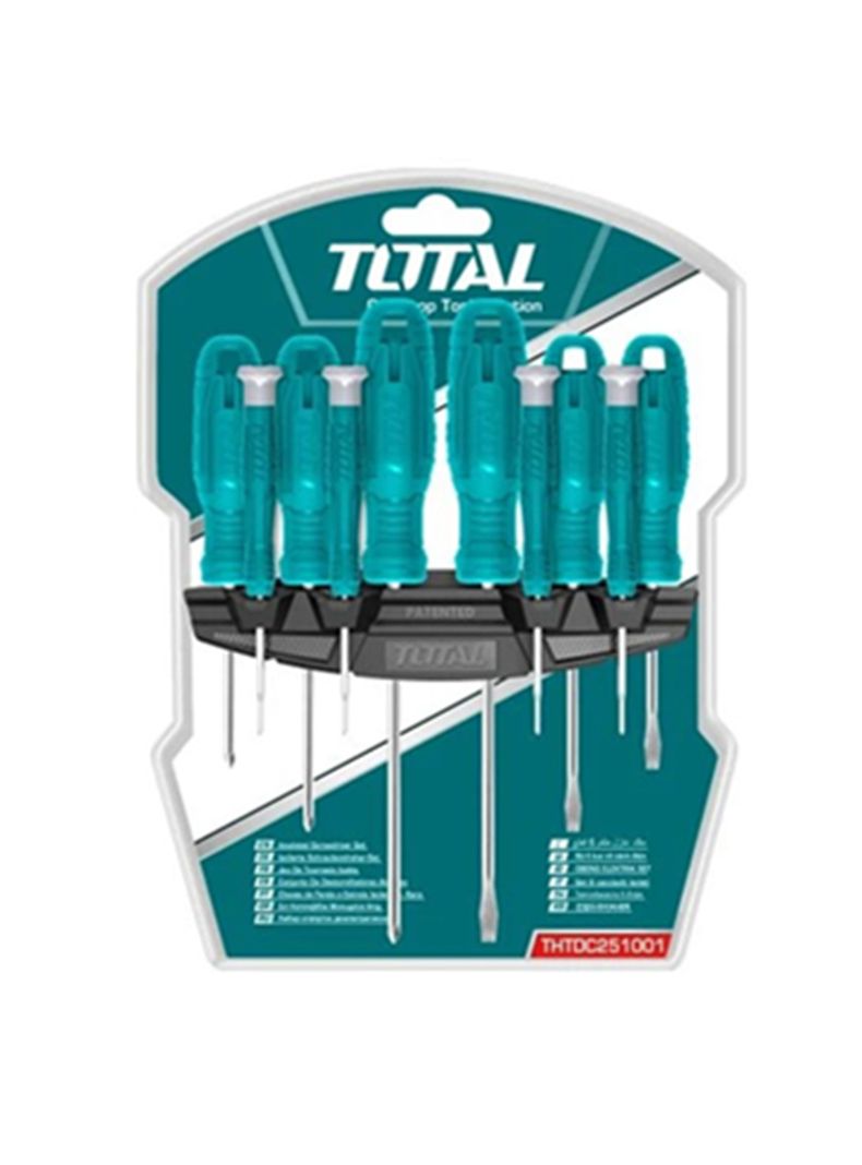 Kit Set Juego Desatornilladores 10 Piezas Total-2