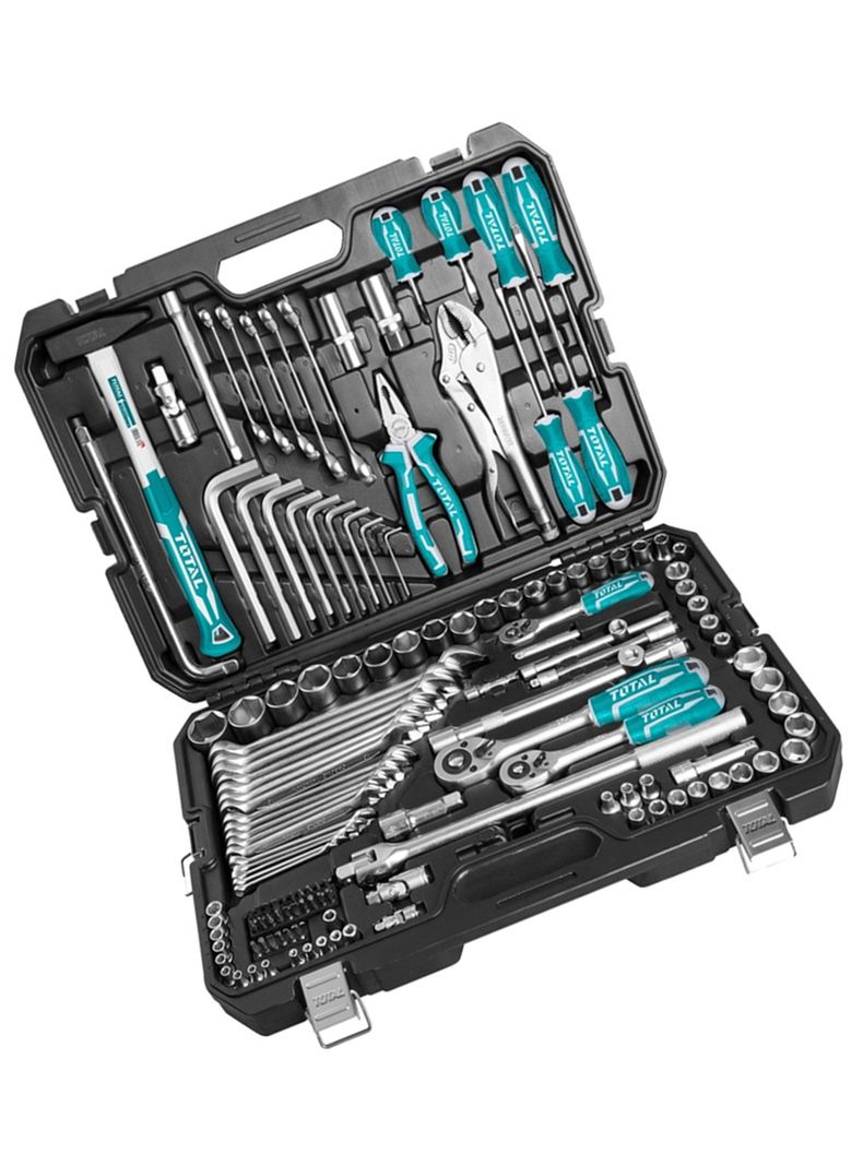 Kit Maleta Herramientas Manuales 142 Pcs Total Thkthp21426 Total