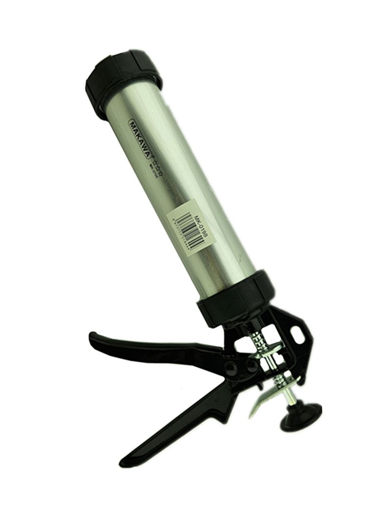 Pistola Calafatera Aluminio Para Pate Silicona 9 PuLG Makawa-2