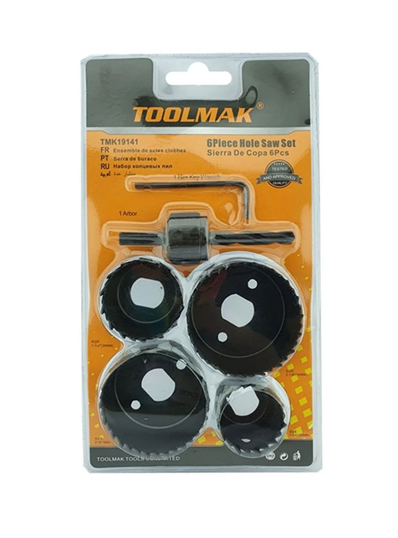 Hoja De Sierra Copa Para Madera 6 Piezas Tmk-0
