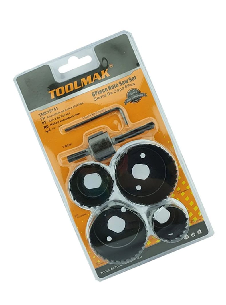 Hoja De Sierra Copa Para Madera 6 Piezas Tmk-1