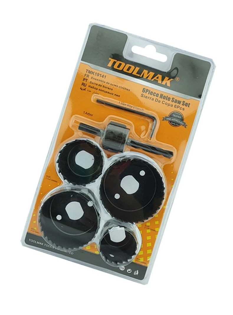 Hoja De Sierra Copa Para Madera 6 Piezas Tmk-2