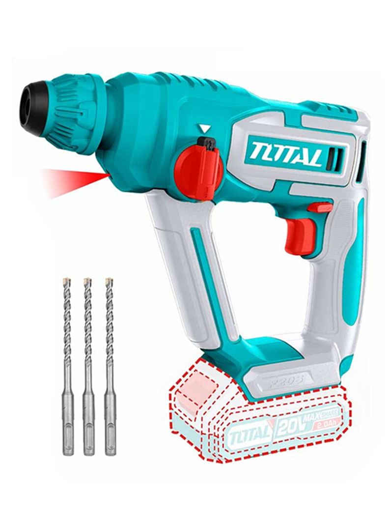 Rotomartillo Inalámbrico 20v Sds Plus Total Trhli20168-0