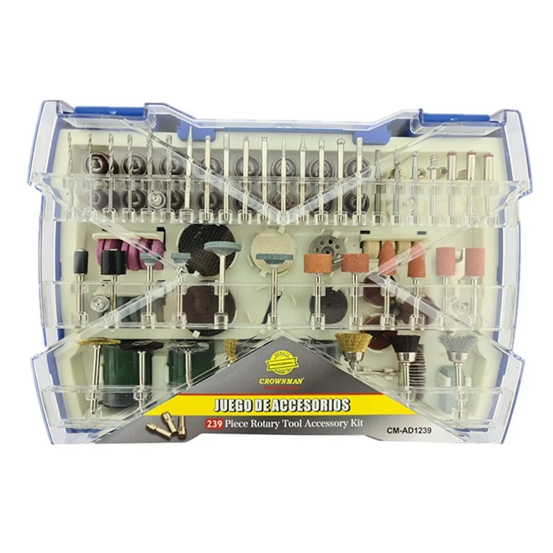 Accesorios P/ Minitorno Tipo Dremel 239pcs Crow-3