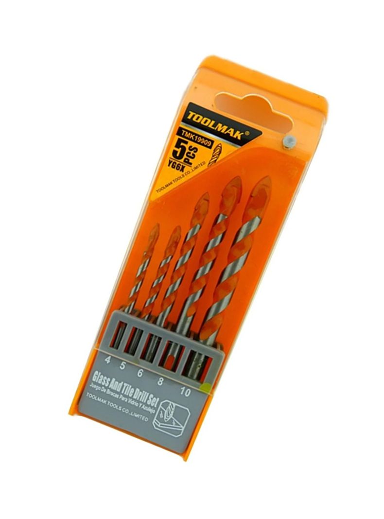 Set Brocas Para Vidrio Mármol Porcelana 5 Pcs Tmk19909-2