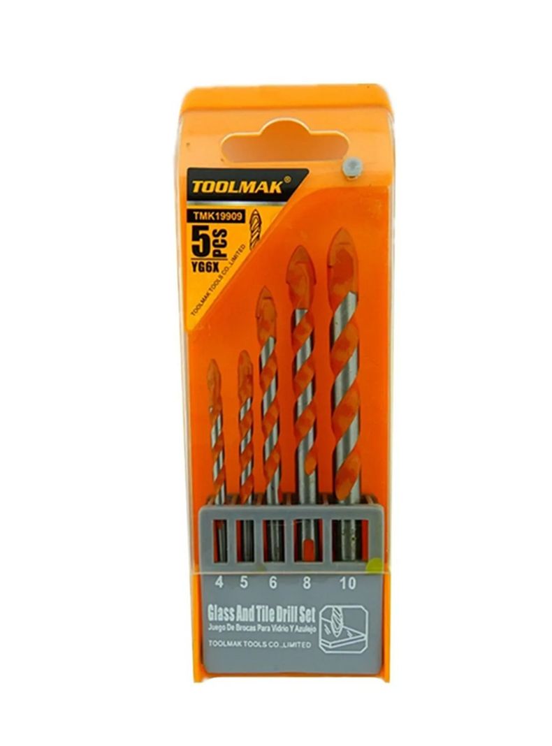 Set Brocas Para Vidrio Mármol Porcelana 5 Pcs Tmk19909-0