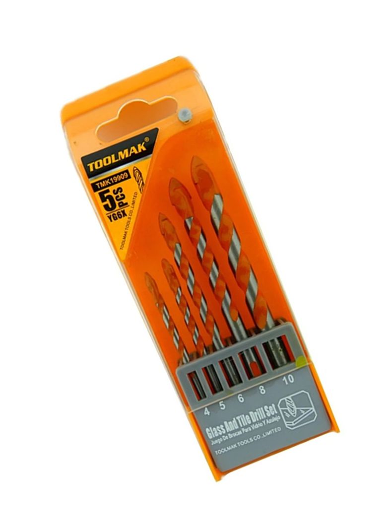 Set Brocas Para Vidrio Mármol Porcelana 5 Pcs Tmk19909-1