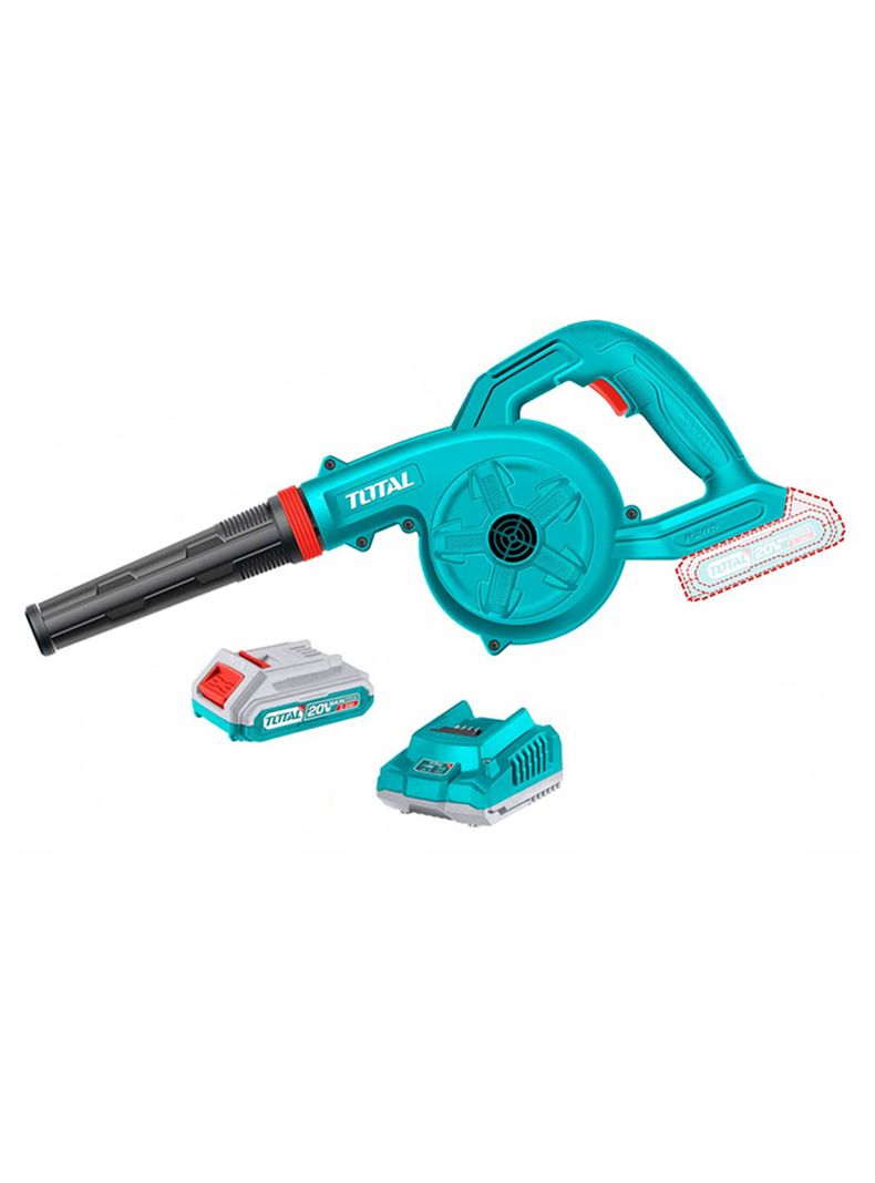 Soplador Inalambrico 20v Bateria+ Cargador Total Tabli200281-0