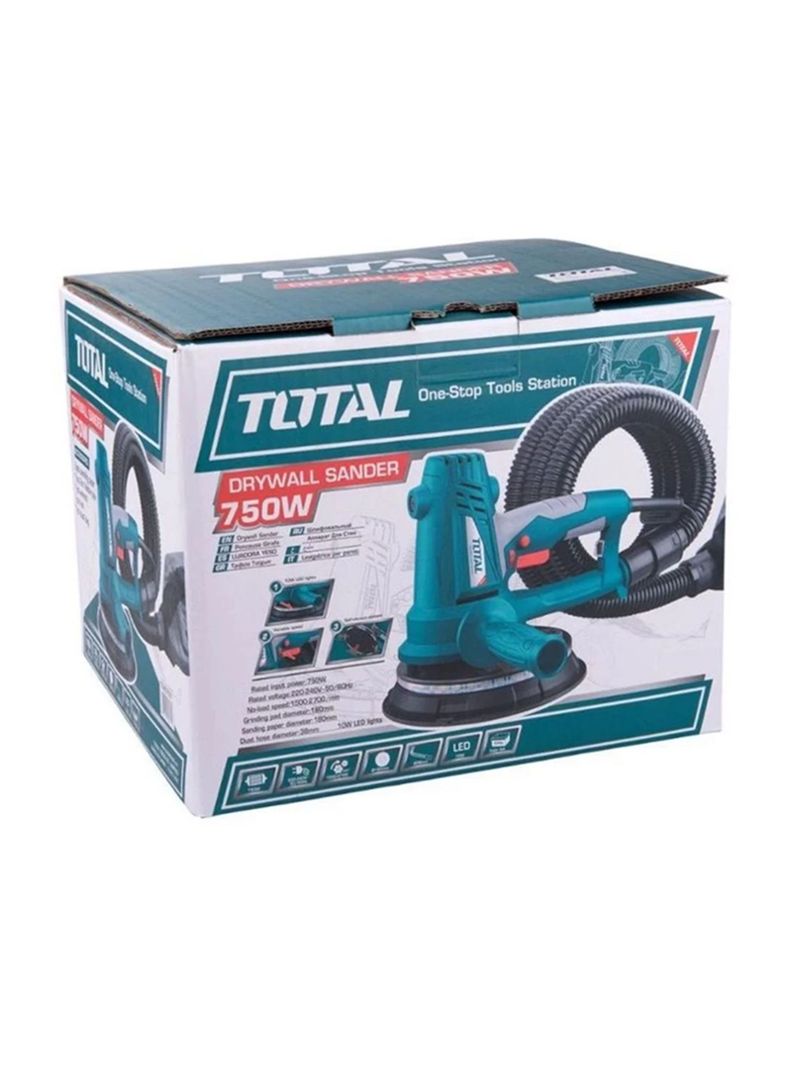 Lijadora Paneles De Yeso Techo Pared 750w Total Tdws7501-1