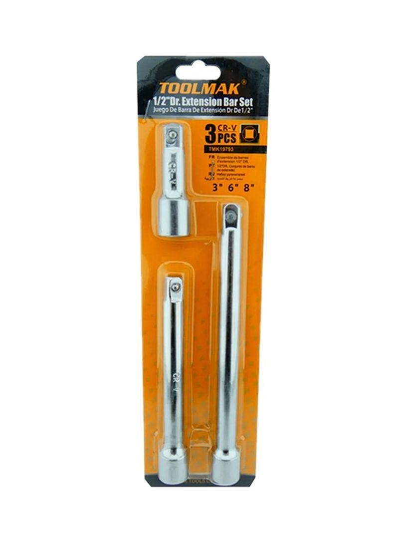 Juego De Extensiones 1/2 Pulgada 3 Piezas Tmk19793