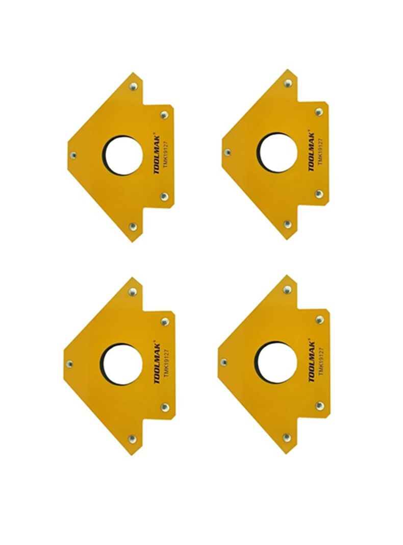 Pack 4 Escuadra Magnetica 25 Lbs P/ Soldar Toolmak-2