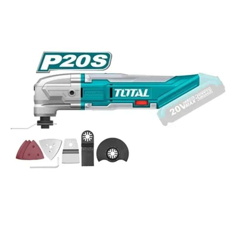 Multi Herramienta Oscilante Multiuso 20v Total-1