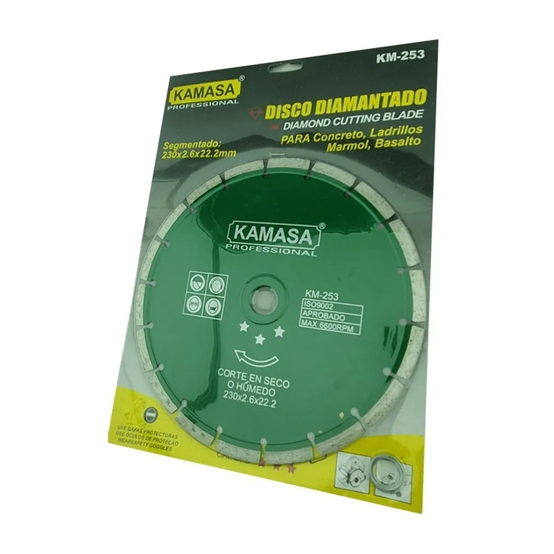 Disco Diamantado 9 230mm Corte Segmentado Km253-0