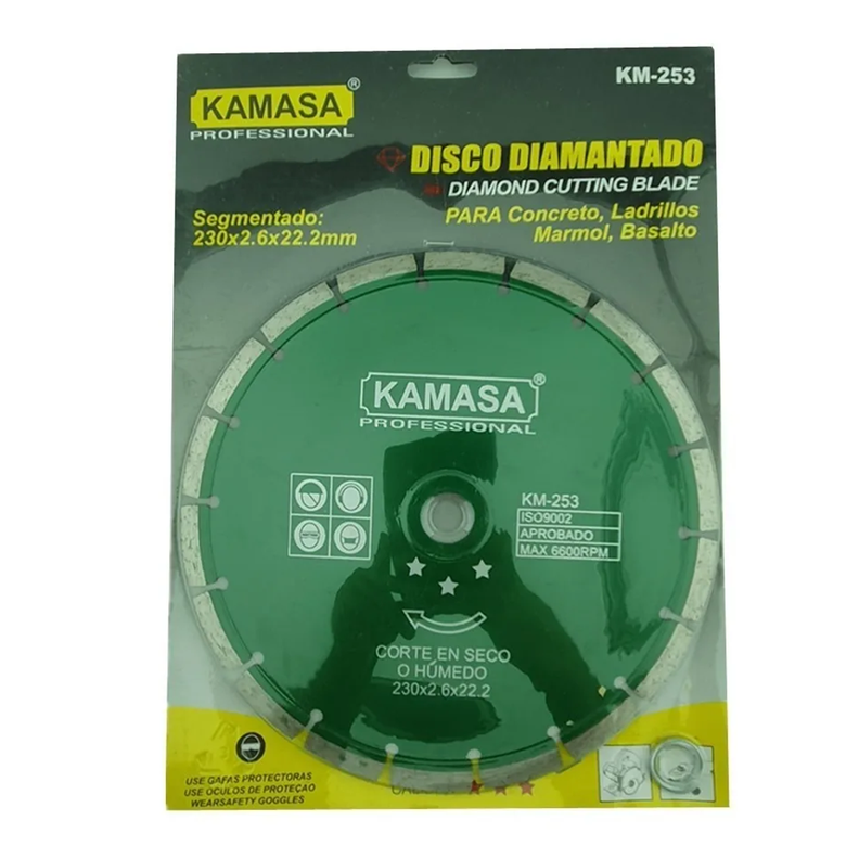Disco Diamantado 9 230mm Corte Segmentado Km253-1